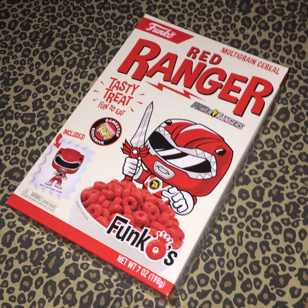 Funko Red Ranger Cereal